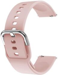 Mobilly univerzális szíj, 20 mm, szilikon, világos rózsaszín (DSJ-04-00T light pink 20mm)