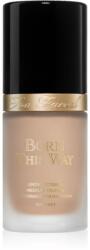 Too Faced Born This Way Flawless Coverage Natural Finish Foundation fedő hatású alapozó természetes hatásért árnyalat Almond 30 ml