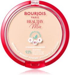Bourjois Healthy Mix mattító púder a ragyogó bőrért árnyalat 01 Ivory 10 g