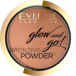 Eveline Cosmetics Glow & Go bronzosító púder árnyalat 02 8.5 g