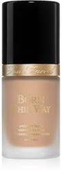 Too Faced Born This Way Flawless Coverage Natural Finish Foundation fedő hatású alapozó természetes hatásért árnyalat Vanilla 30 ml