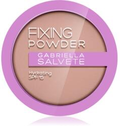 Gabriella Salvete Fixing Powder Hydrating gyengéd kompakt púder SPF 15 árnyalat 04 Nude Beige 8 g