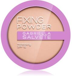 Gabriella Salvete Fixing Powder Hydrating gyengéd kompakt púder SPF 15 árnyalat 02 Light Nude 8 g