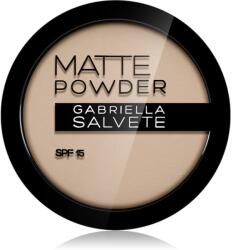 Gabriella Salvete Matte Powder mattító púder SPF 15 árnyalat 02 8 g