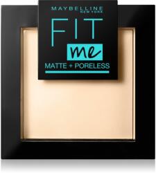 Maybelline New York Fit Me! Matte+Poreless mattító púder árnyalat 115 Ivory 9 g