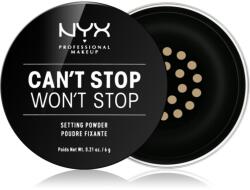 NYX Professional Makeup Can't Stop Won't Stop porpúder árnyalat 02 Light-medium 6 g