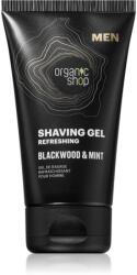 Organic Shop Men Blackwood & Mint borotválkozási gél frissítő hatással 150 ml