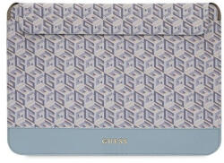 GUESS Sleeve GCube Stripes, GUCS14HGCFSEB 14" laptop tok, kék (GUCS14HGCFSEB)