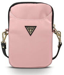 GUESS Nylon Triangle Logo GUPBNTMLLP kis táska, rózsaszín (GUPBNTMLLP)