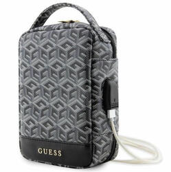GUESS GCube Stripe GUHBHGCFSEK rendszerező táska, fekete (GUHBHGCFSEK)