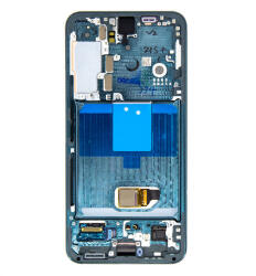 Samsung SM-S901B Galaxy S22 kompatibilis LCD kijelző + érintő, kerettel, zöld (GH82-27520C)