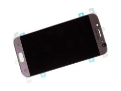 Samsung A530 Galaxy A8 (2018) kompatibilis LCD modul, OEM jellegű, fekete (GH97-21406A, GH97-21529A)