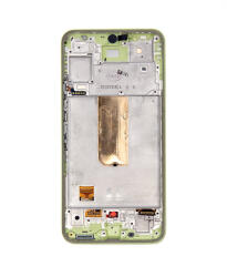 Samsung A546B Galaxy A54 5G kompatibilis LCD kijelző + érintő, kerettel, lime (GH82-31231C)
