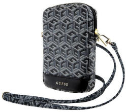 GUESS Zip GCube Bottom Stripe GUWBZPGCSPGK kis táska, fekete (GUWBZPGCSPGK)