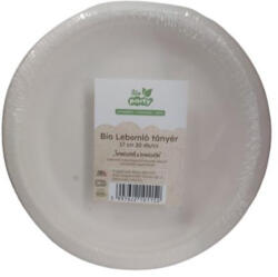 Tányér, PLA, lebomló, 17 cm, 20 db (KHMU265) - officemarket