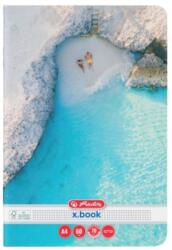 Herlitz Caiet matematica A4 Herlitz, 60 file, 70g/mp, colturi rotunjite, Motiv summer (9495200)