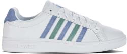 K Swiss sneakers COURT TIEBREAK culoarea alb PPYH-OBD4BA_00X