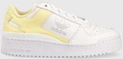 Adidas sneakers din piele Forum Bold culoarea alb 9BYY-OBD1G9_00X (GY6986)