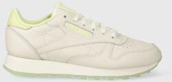 Reebok sneakers din piele CLASSIC LEATHER culoarea alb 100033449 9BYX-OBD0DU_00X