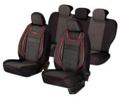  Univerzális Üléshuzat - Dinamikus Fekete - Teljes Készlet