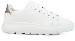 GEOX sneakers din piele Spherica Ec 4.1 culoarea alb, D35TCB 085Y2 C0232 PPYX-OBD1L5_00X (D35TCB.085Y2.C0232)