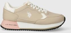 U. S. Polo Assn U. S. Polo Assn. sneakers CLEEF culoarea bej, CLEEF004W/CYN1 PPYH-OBD23J_80X (CLEEF004W.CYN1)