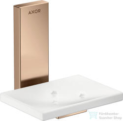 Hansgrohe AXOR UNIVERSAL RECTANGULAR fali szappantartó, polírozott vörös arany hatású 42605300 (42605300)