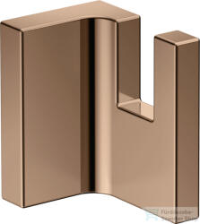 Hansgrohe AXOR UNIVERSAL RECTANGULAR akasztó, polírozott vörös arany hatású 42611300 (42611300)