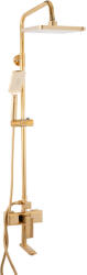 Trendy Sanitary zuhanyoszlop, három funkcióval, aranyszín