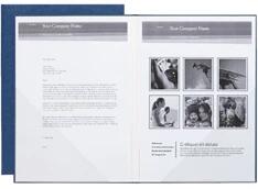 PAGNA A4 kék oklevéltartó, bemutatómappa (P2203002) - officedepot