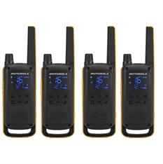 Motorola Talkabout T82 Extreme Quad walkie talkie (4db) (B8P00811YDEMAQ) - officedepot