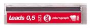 ICO Micrograph 0, 5mm 2B 3db-os nyomósirón betét (9110004001) - officedepot