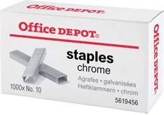 Office Depot No. 10 1000db/cs fűzőkapocs (5619456) - officedepot