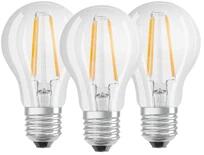 OSRAM Osram Base átlátszó üveg búra/6, 5W/806lm/4000K/E27/dobozos LED körte izzó 3 db (4058075819535) - officedepot