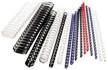 GBC 10mm 100db-os fekete műanyag spirál (4028175)