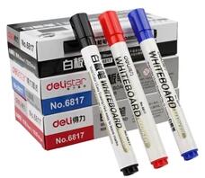 Deli kerek hegyű fekete táblafilc (DEU00120)