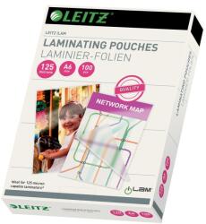 LEITZ iLam Standard A6 125 mikron 100db/csomag fényes meleglamináló-fólia (33806) - officedepot
