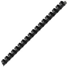 Deli 10mm 22db-os fekete műanyag spirál (DEL03835/22) - officedepot