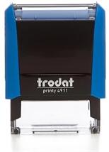 TRODAT 4911 Printy 4.0 kék bélyegző (4911-KE-FK) - officedepot
