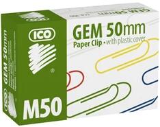 ICO M50-100 színes gemkapocs (7350050002) - officedepot