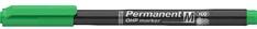 ICO OHP M 1-1, 5mm zöld permanent marker (9580040002) - officedepot