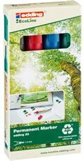 edding 22 Ecoline 4db-os vegyes színű permanent marker készlet (7580176004)