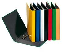 PAGNA A5 nyomtatott karton 25mm fehér 2 gyűrűs mappa (P2040602) - officedepot