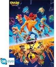 Abysse Corp Crash Bandicoot "It`s About Time" 91, 5x61 cm poszter (ABYDCO808) - officedepot