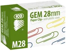 ICO M28-100 színes gemkapocs (7350056000) - officedepot