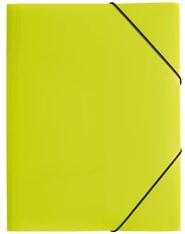 PAGNA A4 PP lime gumis mappa (P2161317) - officedepot
