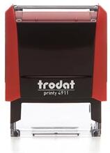 TRODAT 4911 Printy 4.0 piros bélyegző (4911-PS-FK) - officedepot