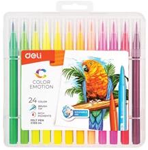 Deli Color Emotion 24db ecsetfilc készlet (DEC10324) - officedepot