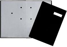 PAGNA 20 rekeszes fekete aláírókönyv (P2419244)