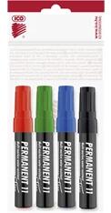 ICO Permanent 11 4 db-os vegyes színes marker (9580007001) - officedepot
